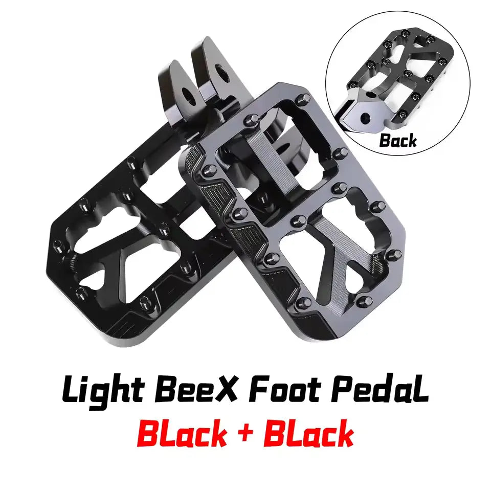 Emoto Warehouse Titanium Wide MX Pegs For Surron LBX Emoto Warehouse