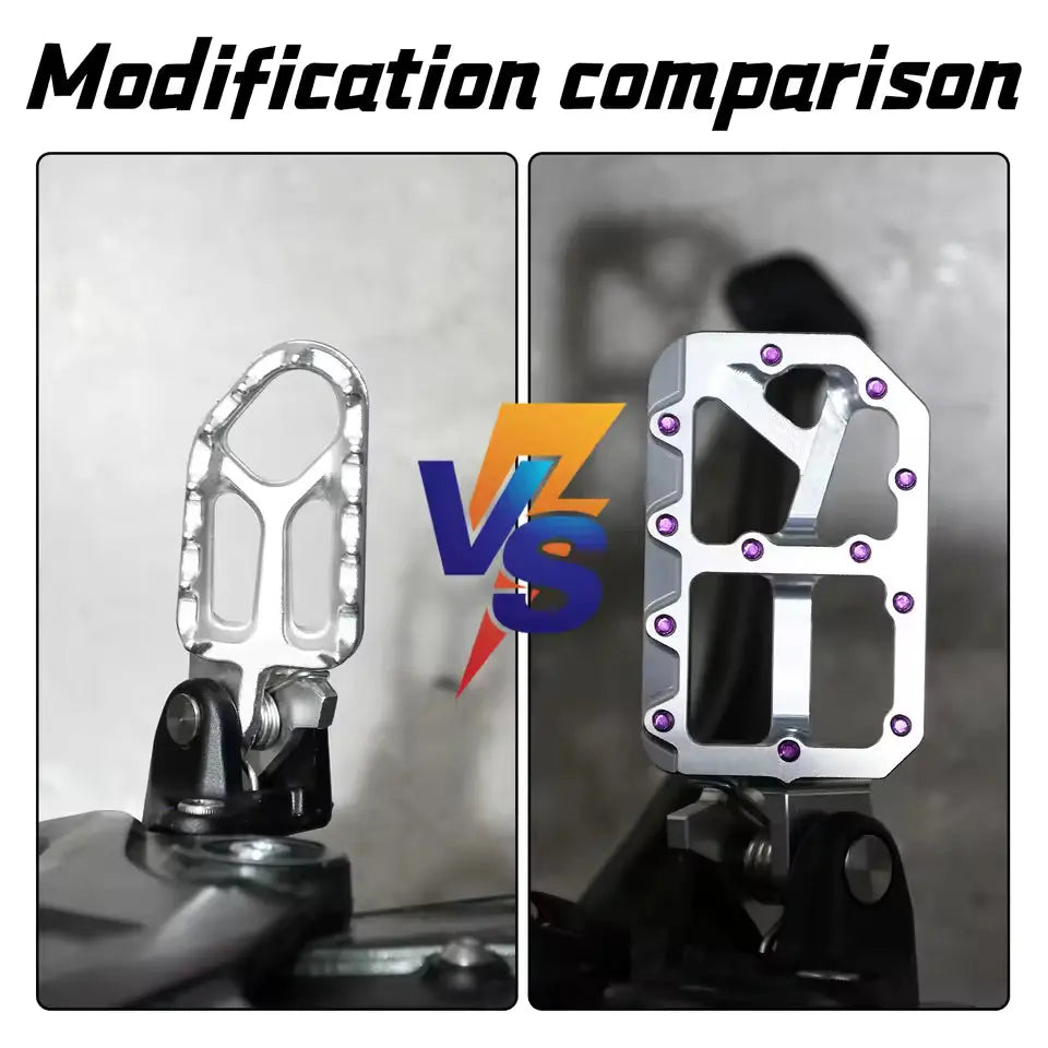 Emoto Warehouse Titanium Wide MX Pegs For Surron LBX Emoto Warehouse