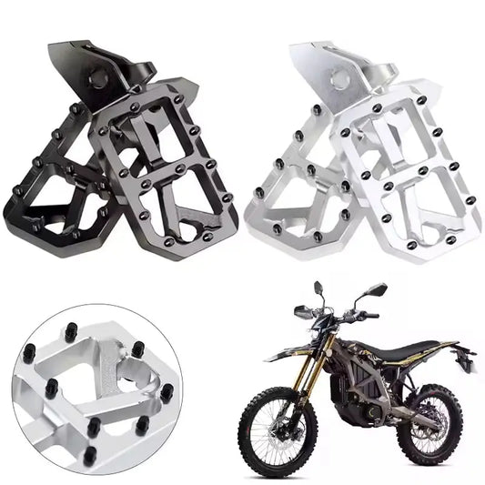 Emoto Warehouse Titanium Wide MX Pegs For Surron LBX Emoto Warehouse