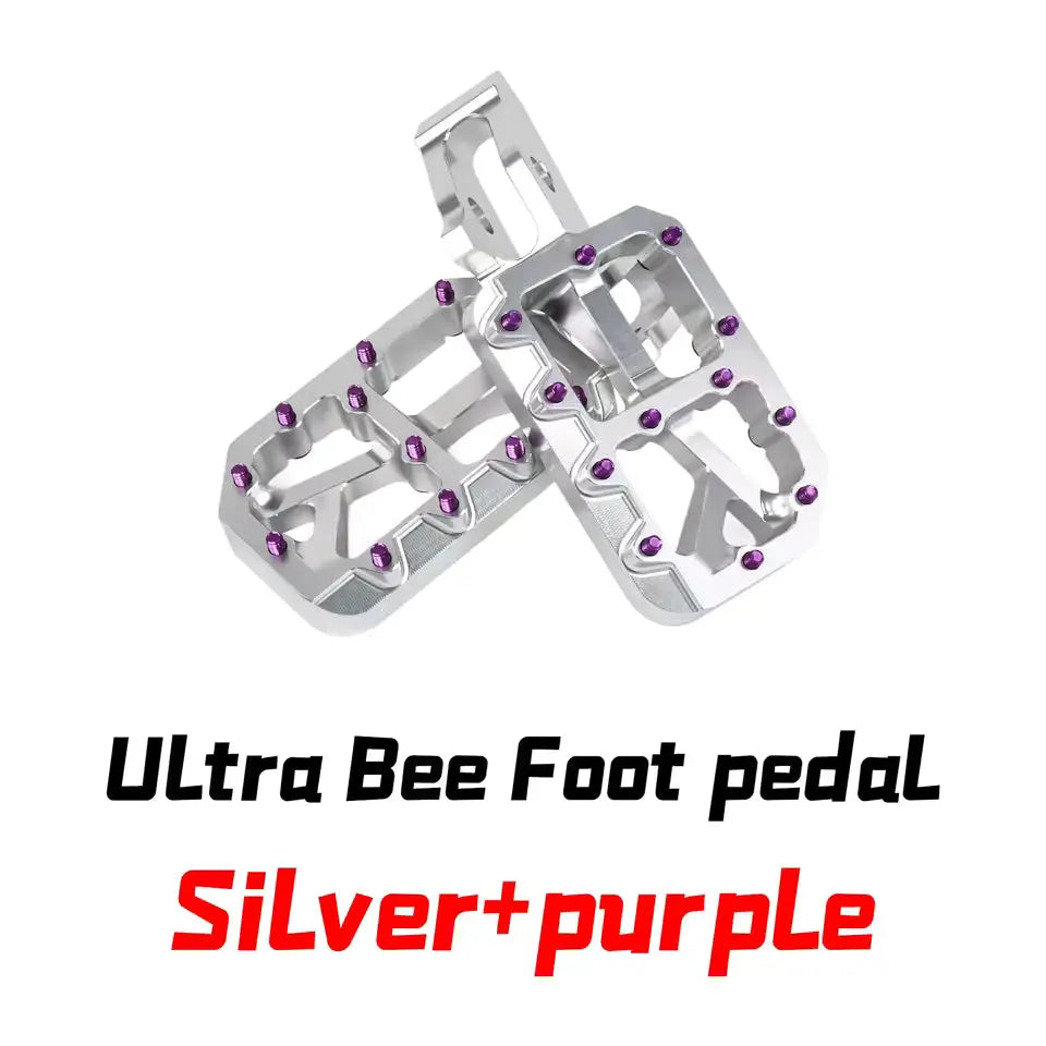 Emoto Warehouse Titanium Wide MX Pegs For Surron LBX Emoto Warehouse