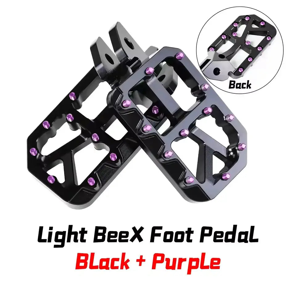 Emoto Warehouse Titanium Wide MX Pegs For Surron LBX Emoto Warehouse