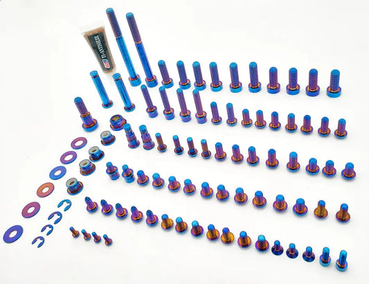Warp 9 Talaria MX4 Titanium Chassis Bolt Kit Warp 9
