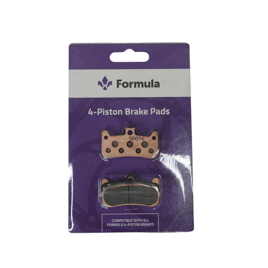 Formula 4 Piston Sintered Brake Pads Emoto Warehouse