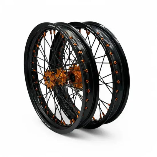 WGT Supermoto 17x17 Wheel Set Emoto Warehouse