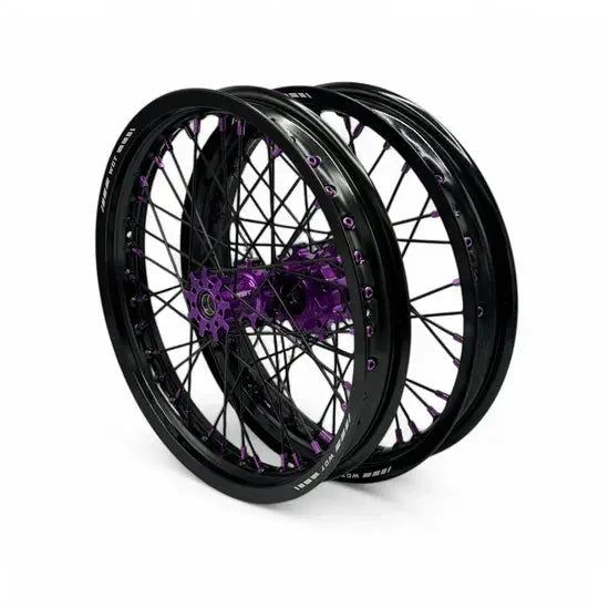 WGT Supermoto 17x17 Wheel Set Emoto Warehouse