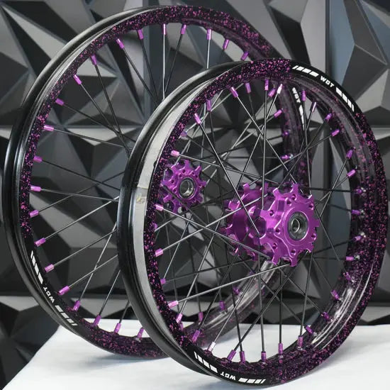 WGT Splattered V2 19x16 Wheel Set Emoto Warehouse