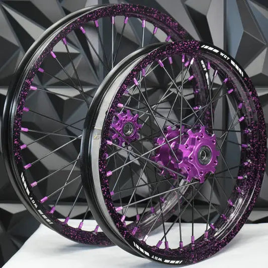 WGT Splattered V2 19x16 Wheel Set Emoto Warehouse
